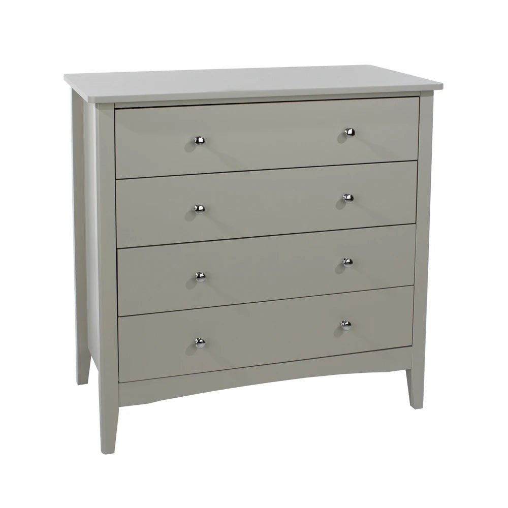 Core Products Como Grey 4 Drawer Chest