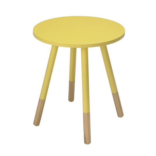 LPD Furniture Costa Side Table, Yellow