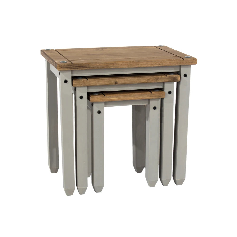 Core Products Corona Grey Nest Of Tables