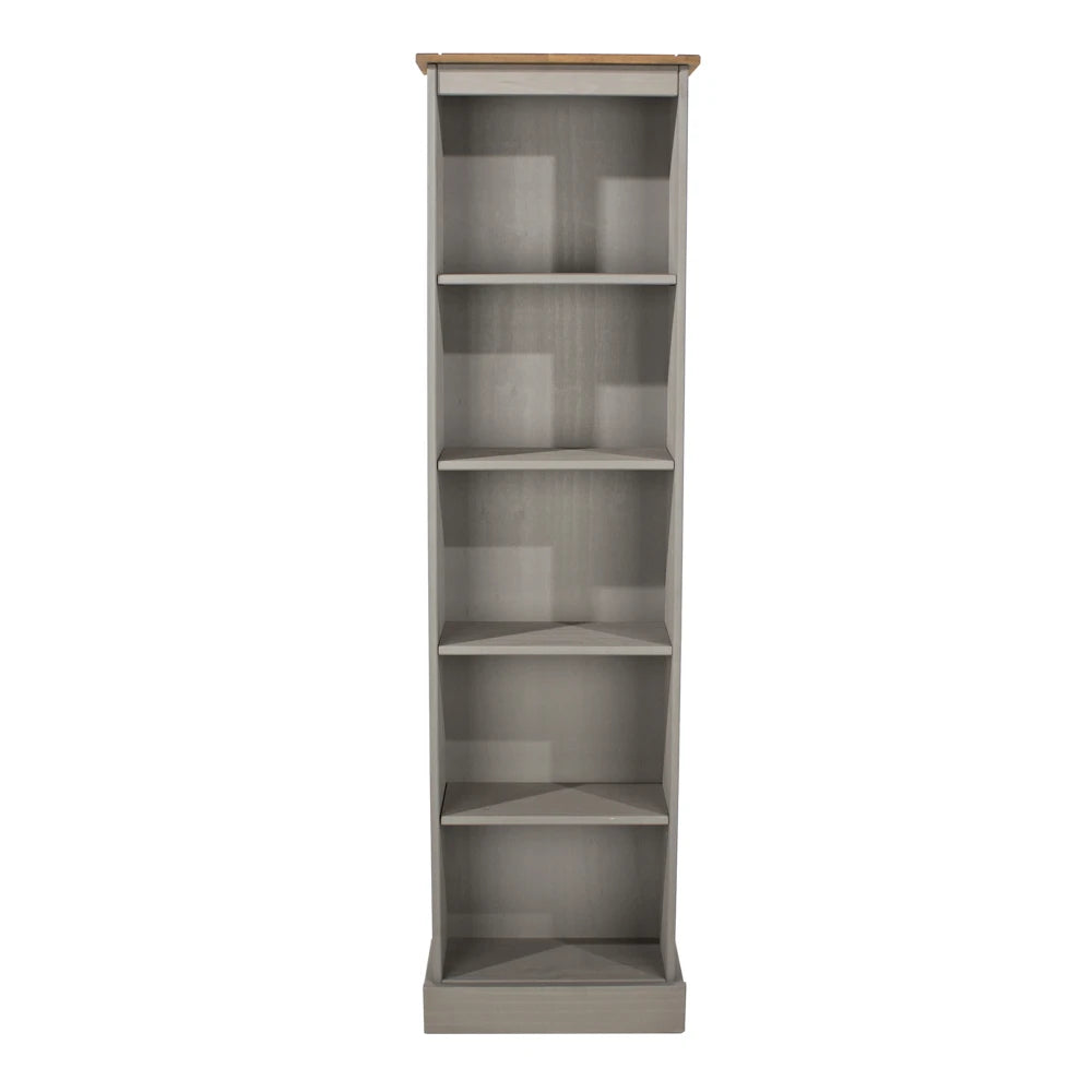 Core Products Corona Grey Tall Narrow Bookcases