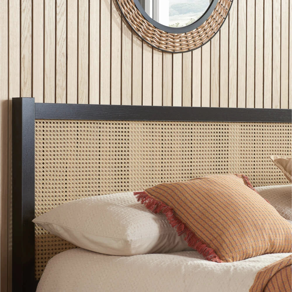 Birlea Croxley 4ft 6in Double Wooden Bed Frame, Black