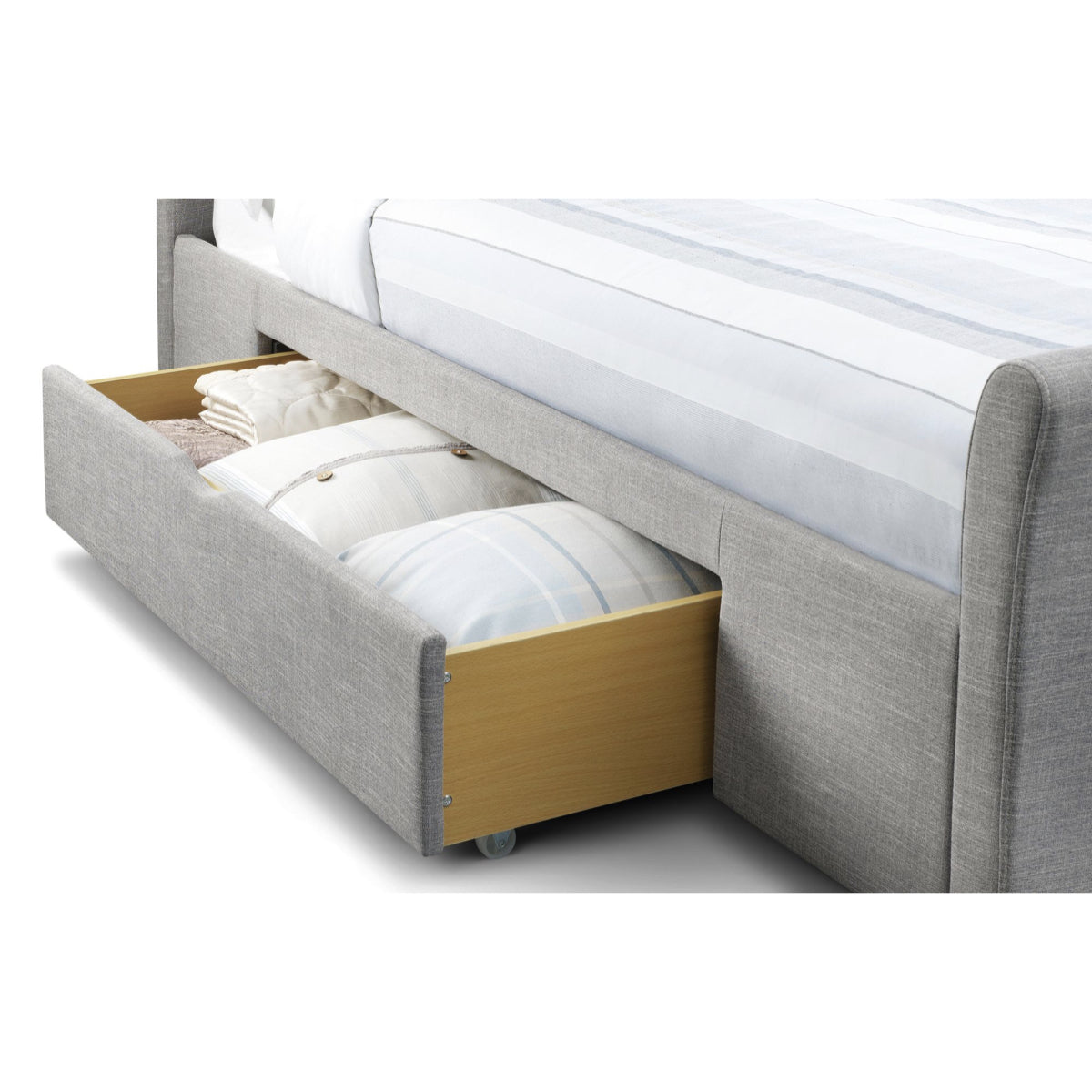 Julian Bowen, Capri 6ft Super King Size Bed Frame, Light Grey