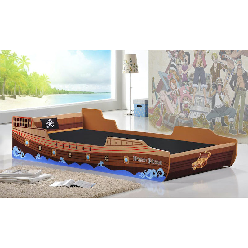 Heartlands Furniture Caribbean Pirate Ship Bed Single