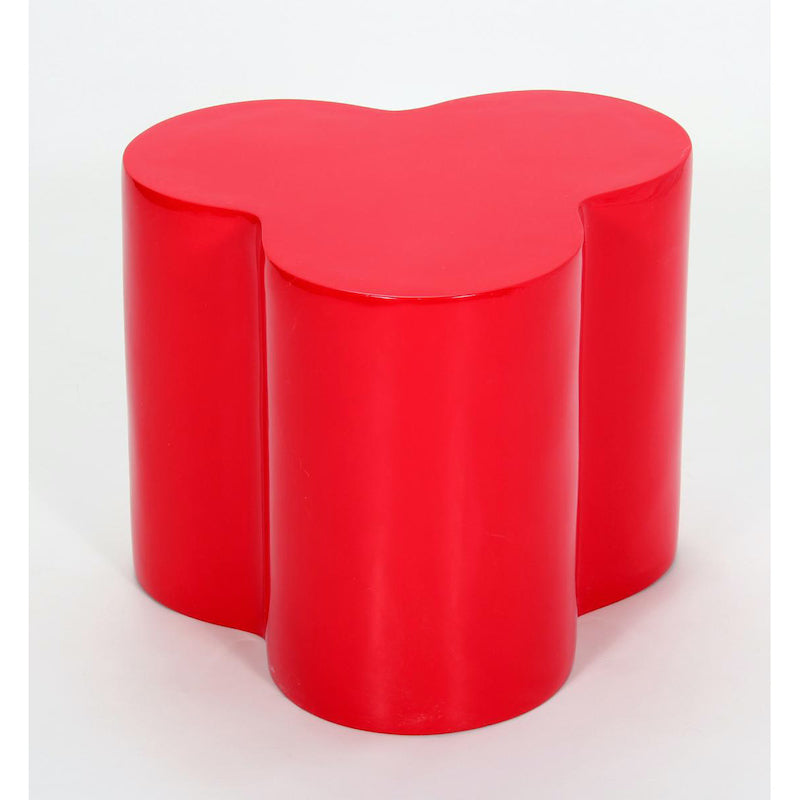 Heartlands Furniture Colbert Lamp Table Red