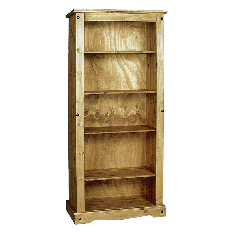 Heartlands Furniture Corona Bookcase Large with 4 Shelves