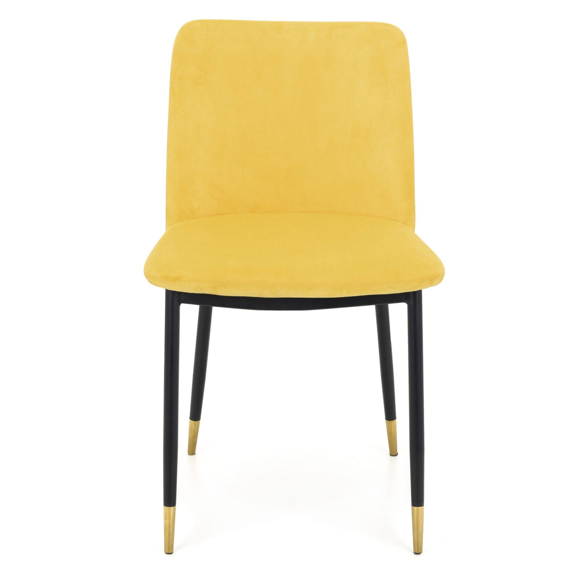 Julian Bowen, Delaunay Dining Chair, Mustard