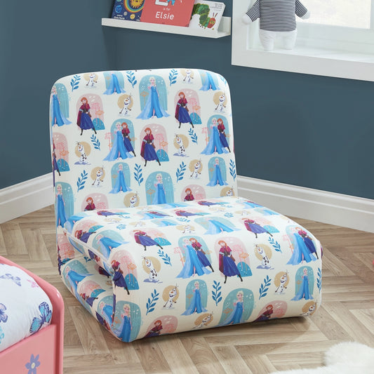 Disney Home, Frozen Fold Out Bed Chair, Multi-coloured