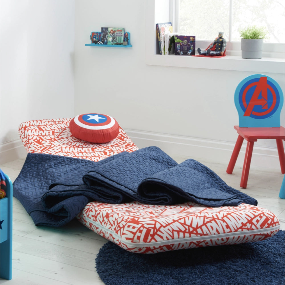 Disney Home, Marvel Fold Out Bed Chair, Red