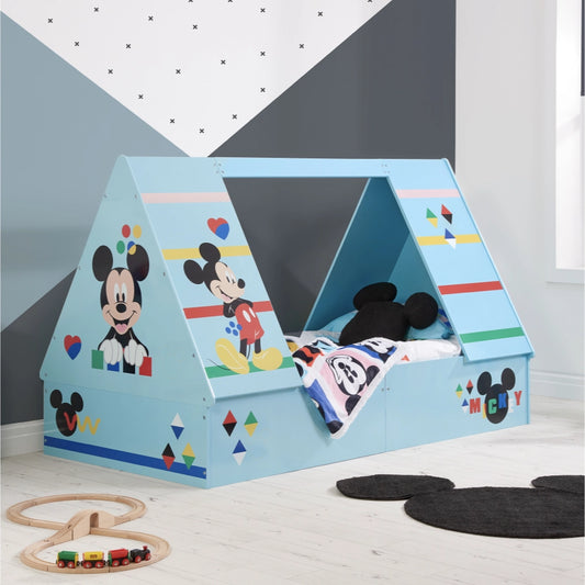 Disney Home, Mickey Mouse Single Tent Bed, Blue
