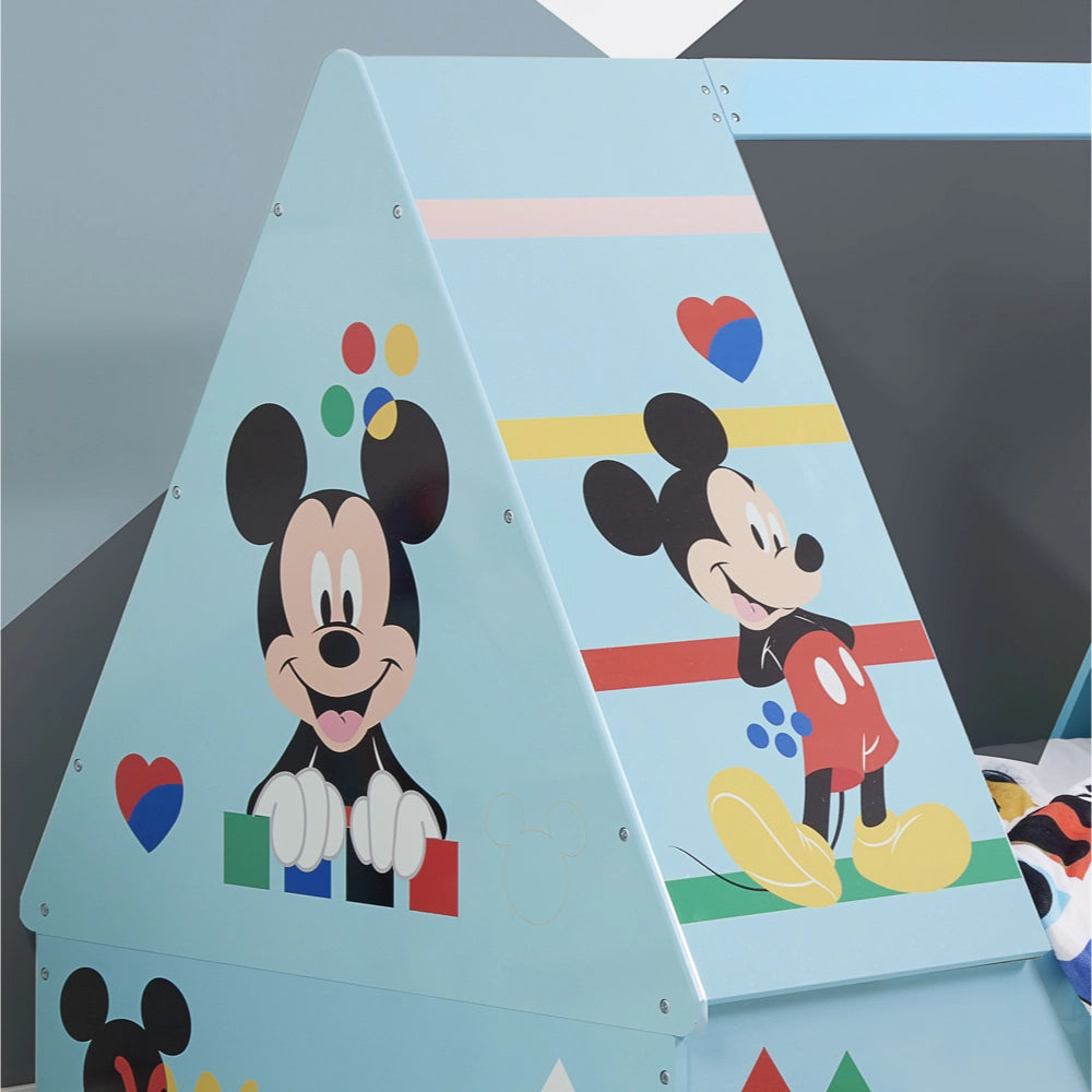 Disney Home, Mickey Mouse Single Tent Bed, Blue