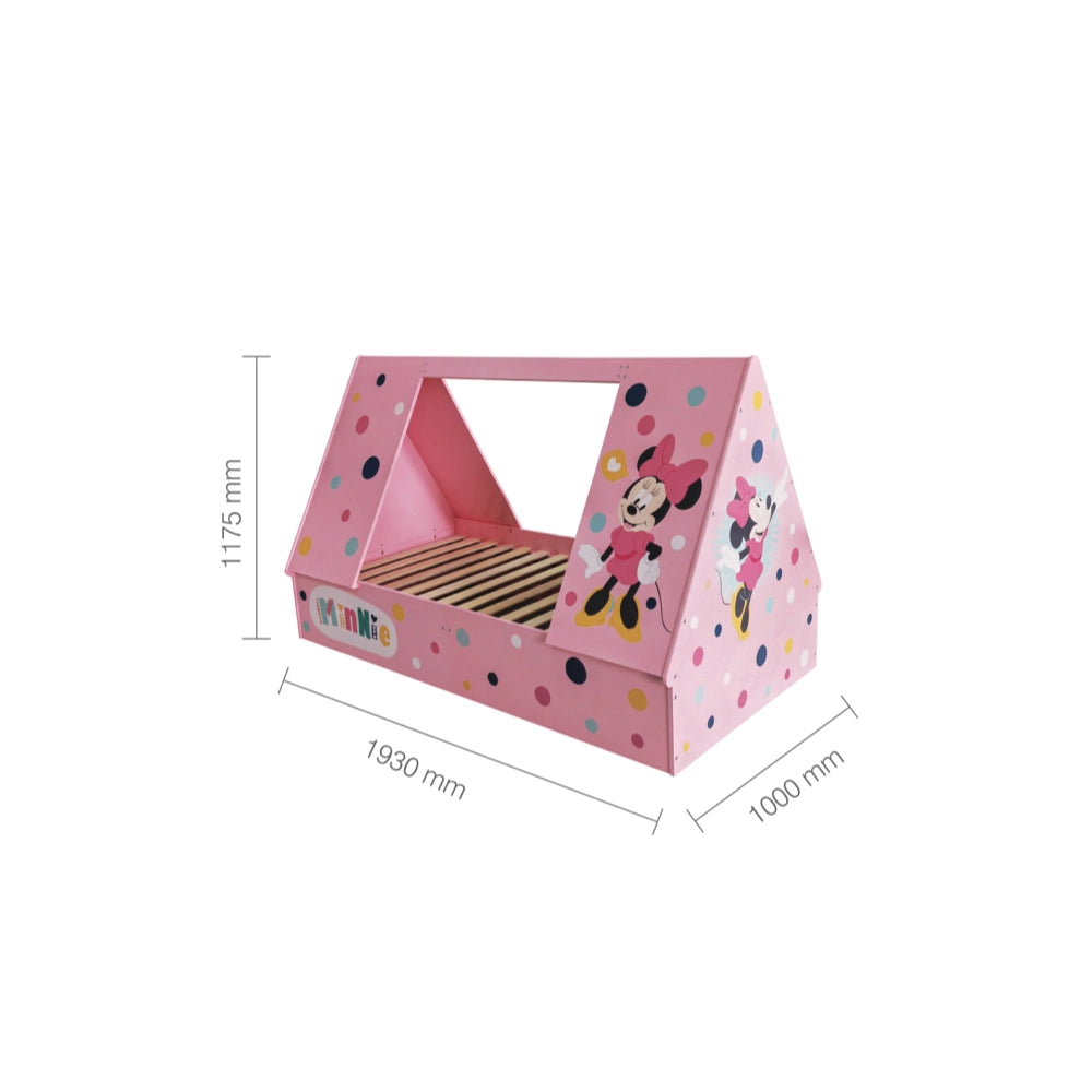 Disney Home, Minnie Mouse Single Tent Bed, Pink