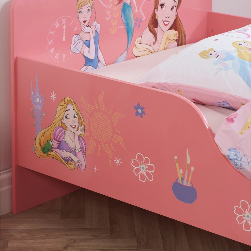 Disney Home, Princess Single Bed, Pink