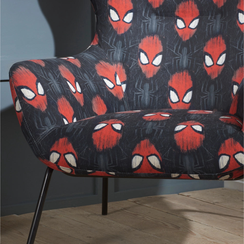 Disney Home, Spider-man Occasional Chair, Black & Red
