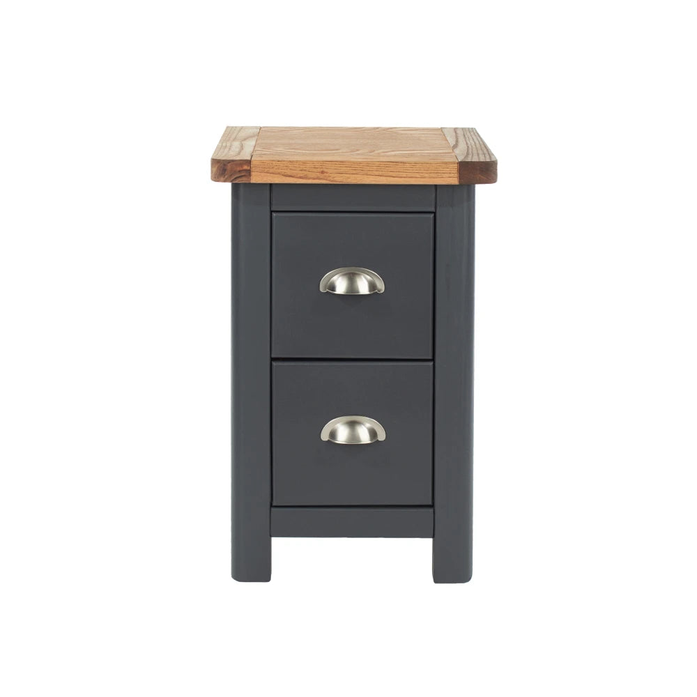 Core Products Dunkeld 2 Drawer Petite Bedside Cabinet
