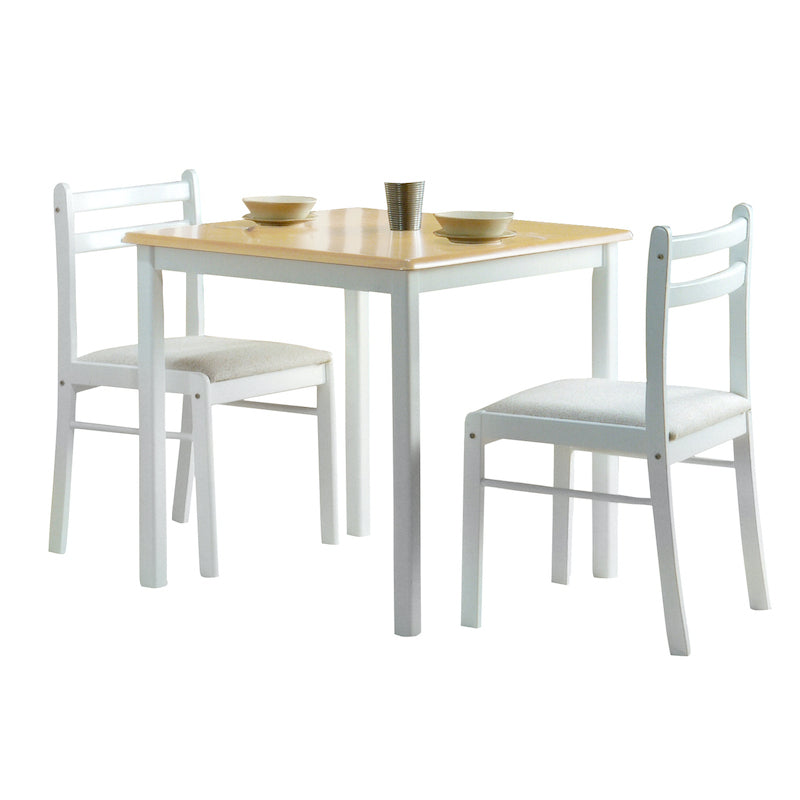 Heartlands Furniture Dinnite Dining Set 2 Chairs White
