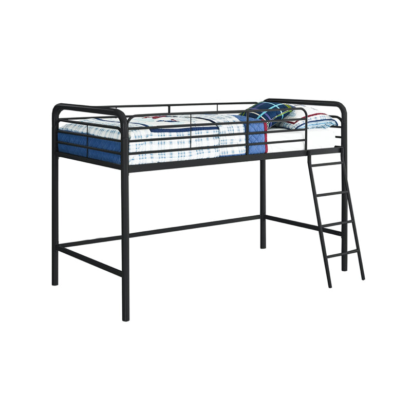 Dorel 3ft Single Midsleeper Bunk Bed Frame, Black