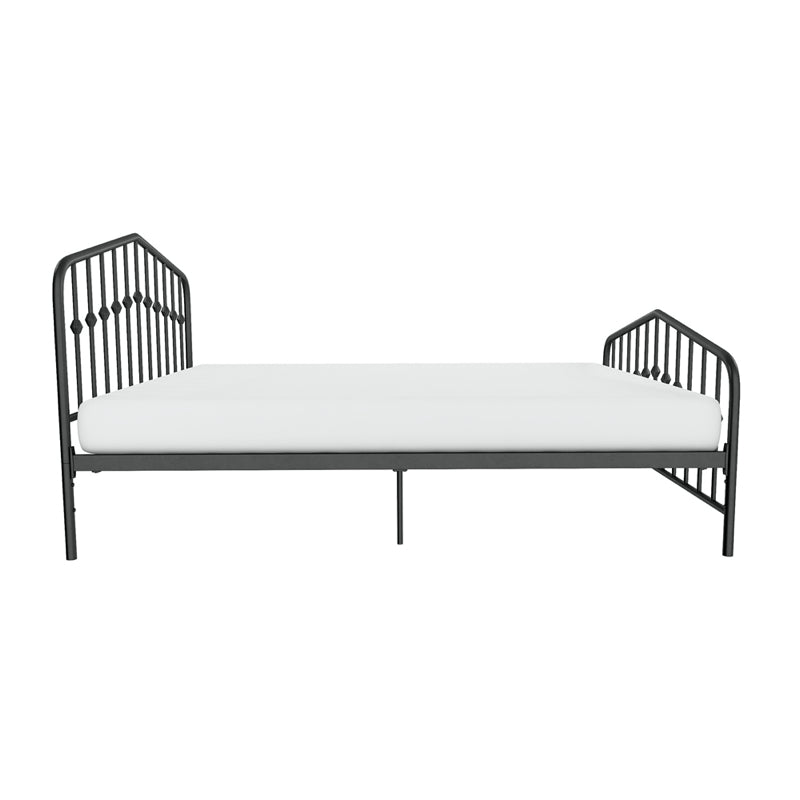 Dorel Bushwick 5ft King Size Metal Bed Frame, Black