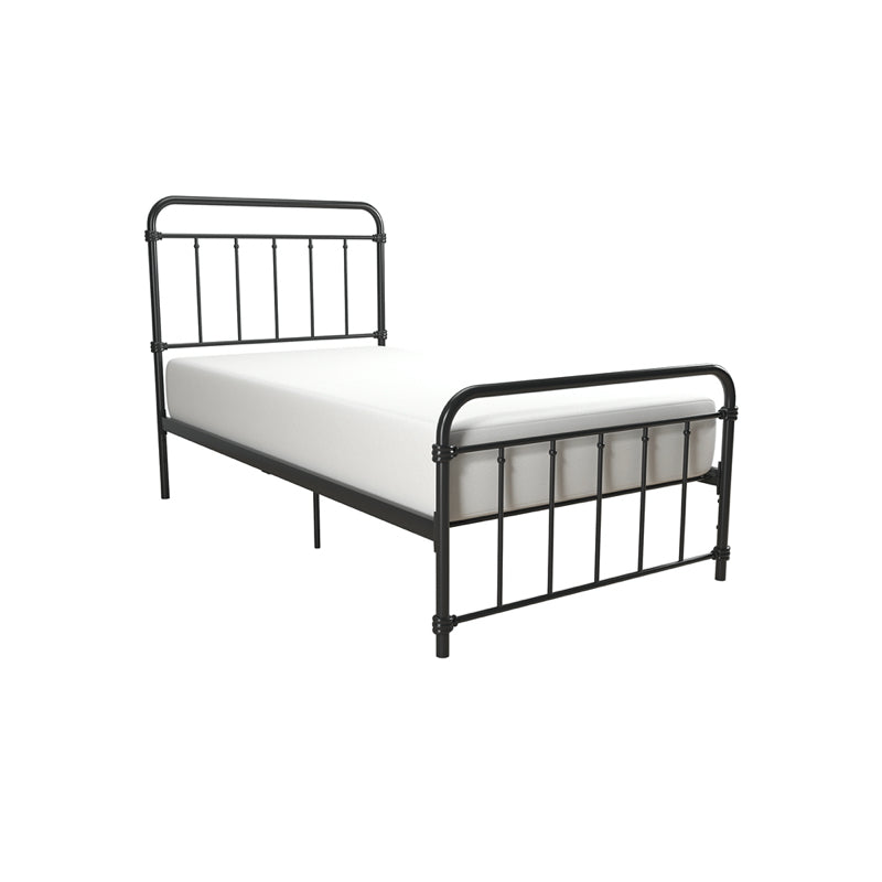 Dorel Wallace 3ft Single Metal Bed Frame, Black