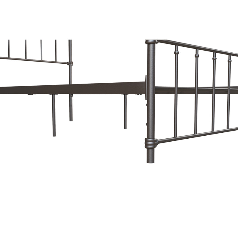 Dorel Wallace 3ft Single Metal Bed Frame, Bronze