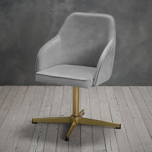 LPD Furniture Felix Office Chair, Grey