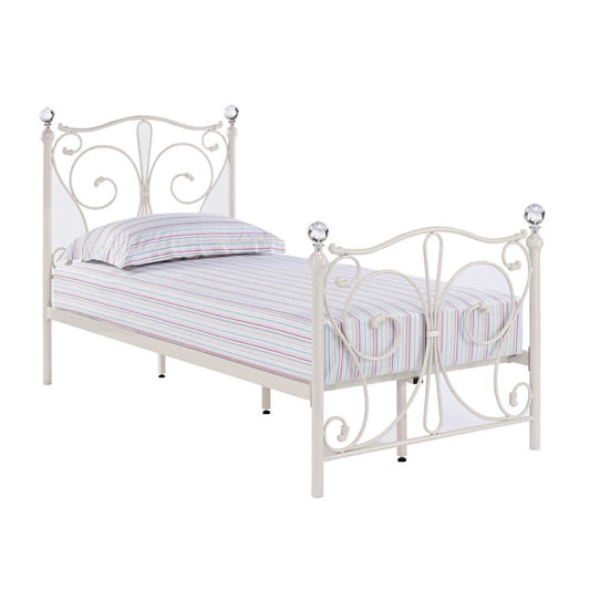 LPD Furniture Florence 3ft Single Bed Frame, White