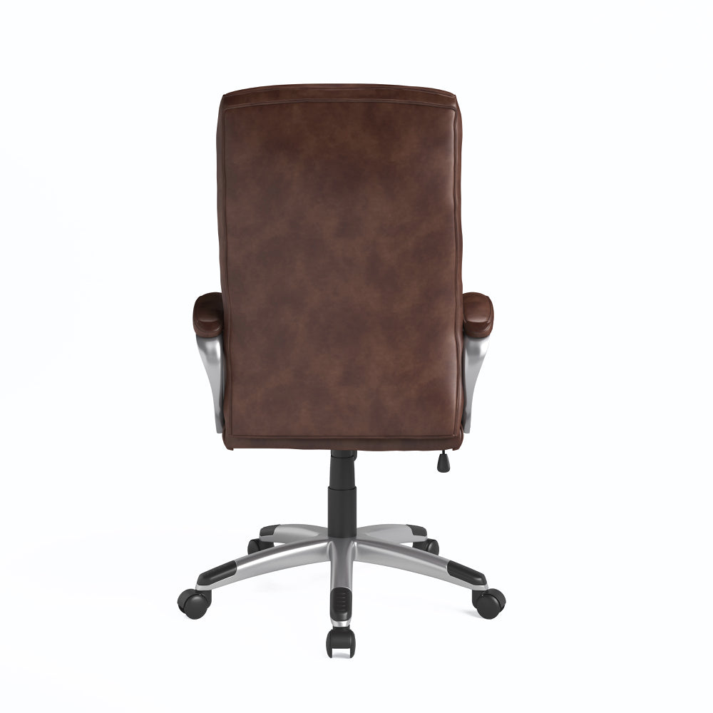 Alphason Hampton Office Chair, Brown