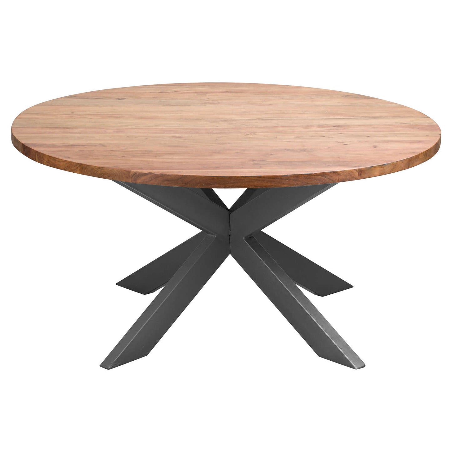 Hill Interiors Live Edge Collection Large Round Dining Table