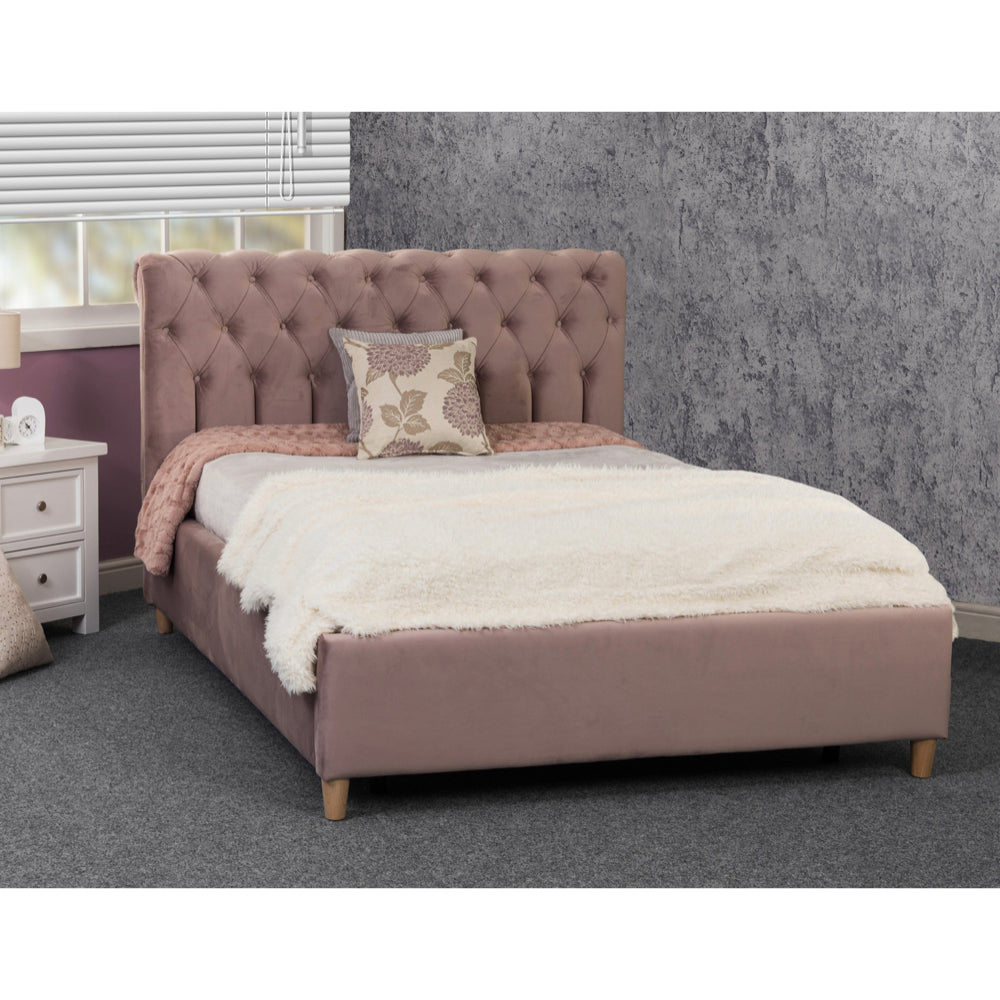 Sweet Dreams, Isla 5ft King Size Fabric Bed Frame
