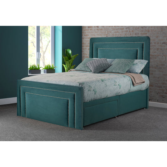 Sweet Dreams, Style Brogan 4ft 6in Double Fabric Bed Frame