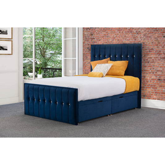 Sweet Dreams, Style Sparkle 4ft 6in Double Fabric Bed Frame