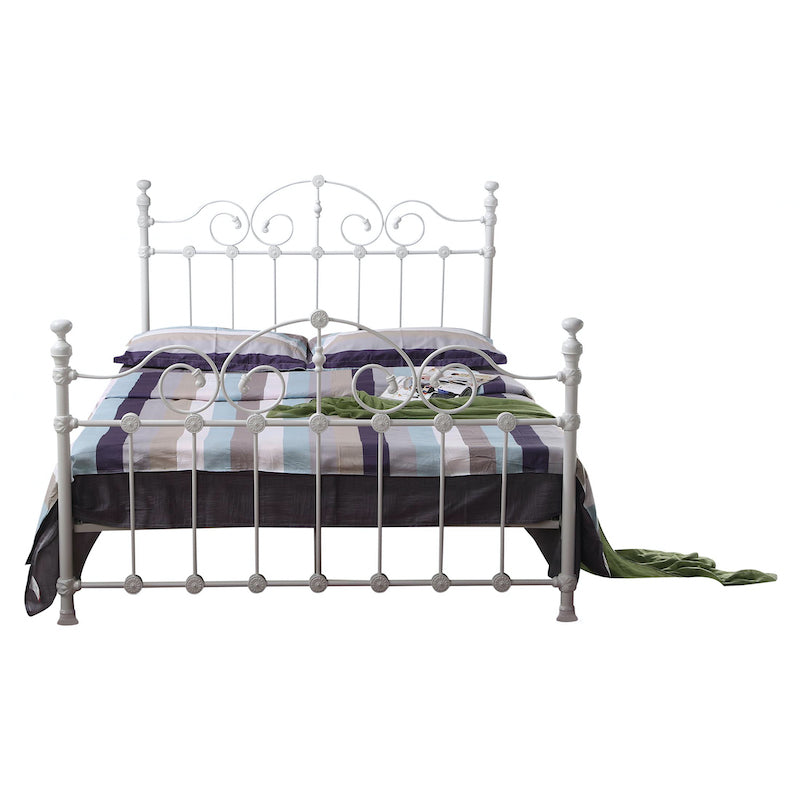 Heartlands Furniture Inglewood Double Bed White
