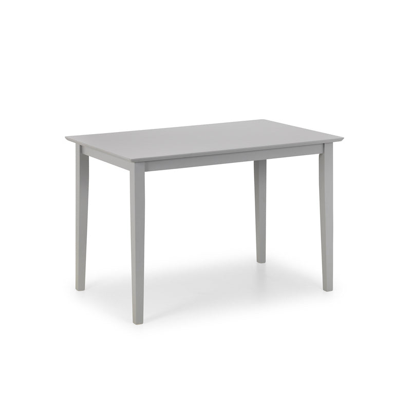 Julian Bowen Kobe Rectangular Dining Table in Grey