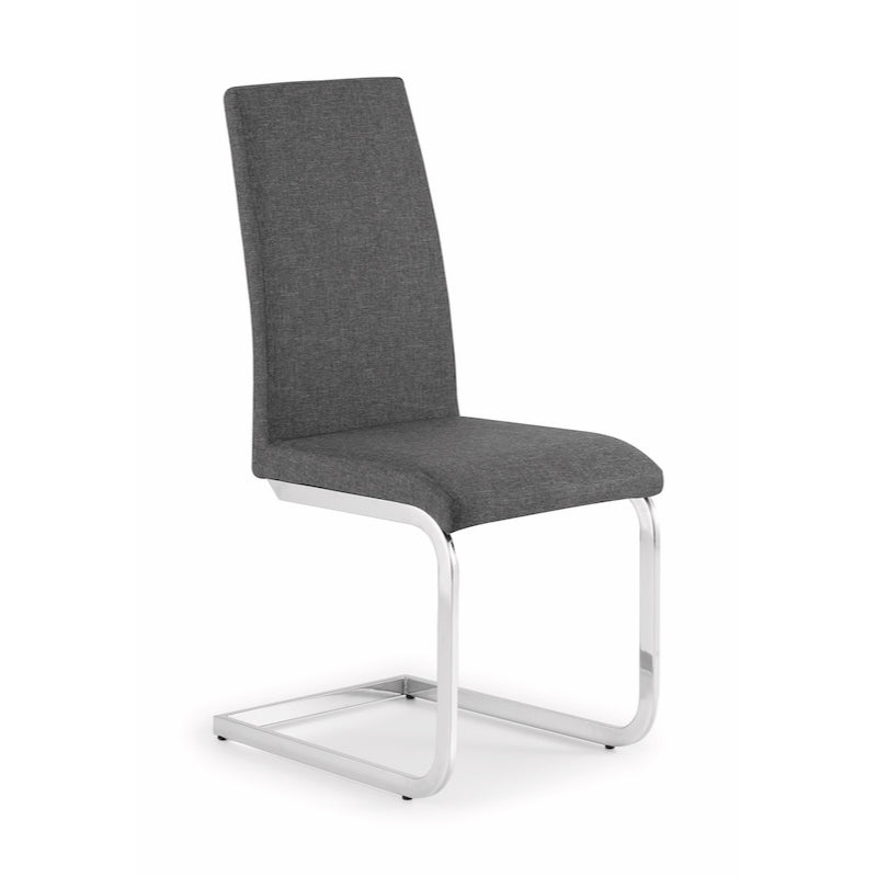 Julian Bowen Roma Cantilever Dining Chair in Slate Grey