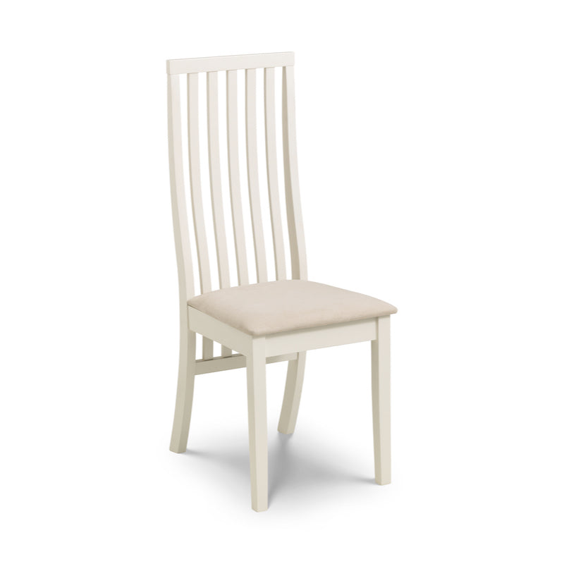 Julian Bowen Vermont Dining Chair in Ivory