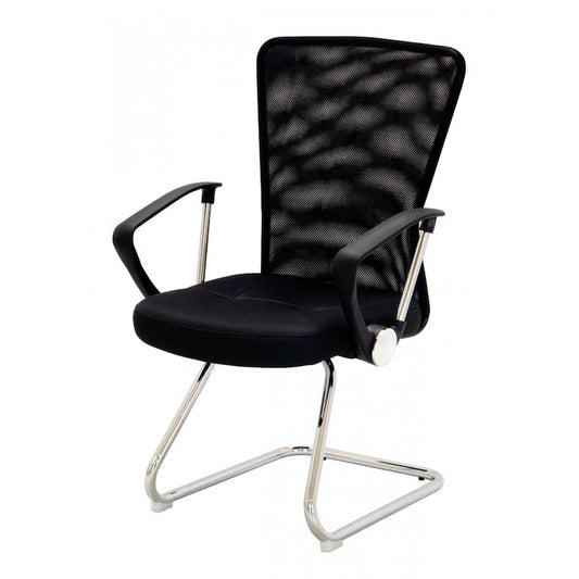 Heartlands Furniture Keswick Office Chair Black & Charcoal (pair)