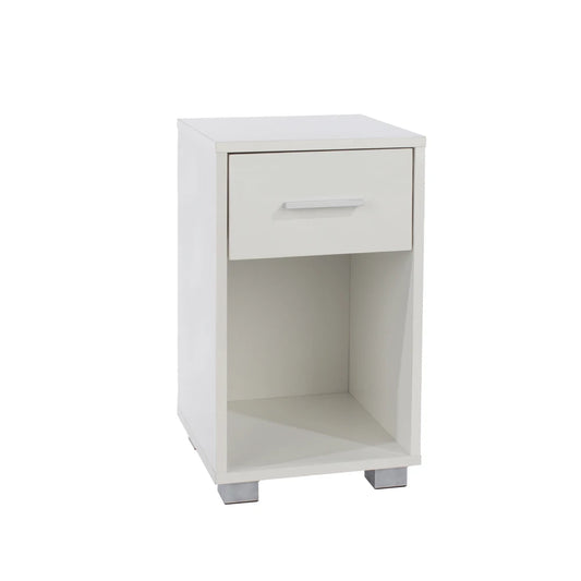 Core Products Lido 1 Drawer Compact Bedside Cabinet