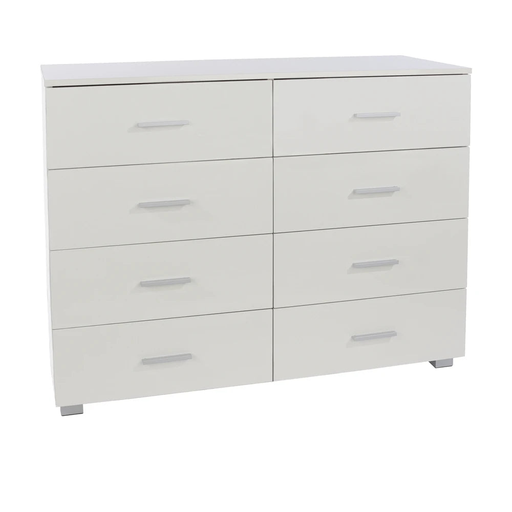 Core Products Lido 4+4 Drawer Wide Chest Of Drawer