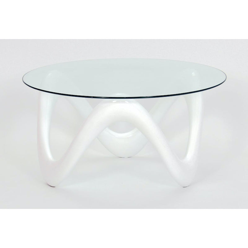 Heartlands Furniture Lamar Coffee Table White