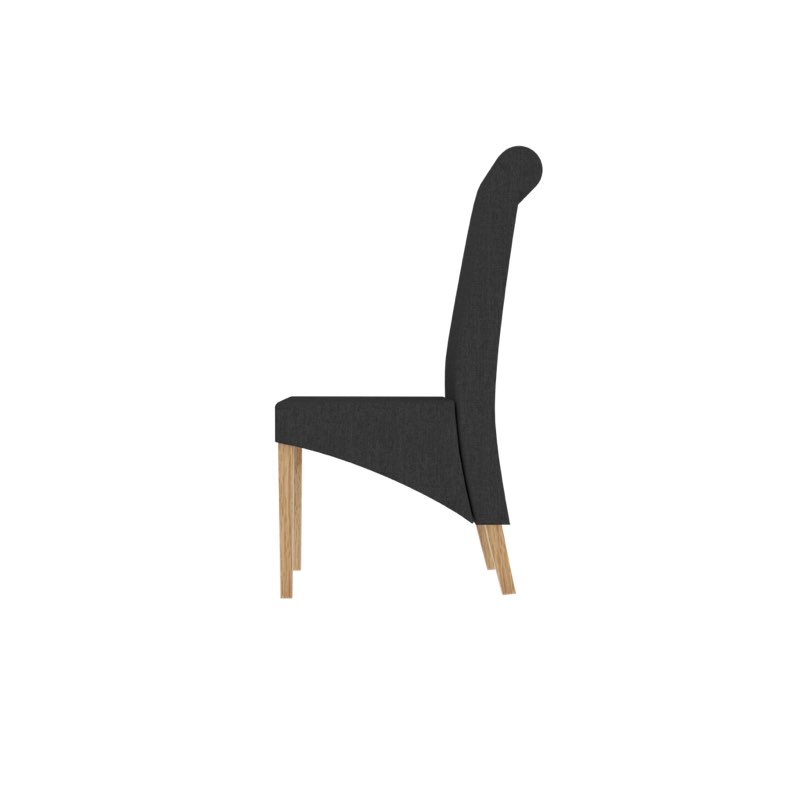 LPD Furniture Amelia Chair Grey (Pair)