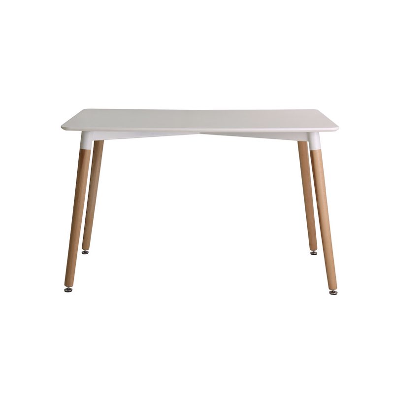 LPD Furniture Fraser Table White Top