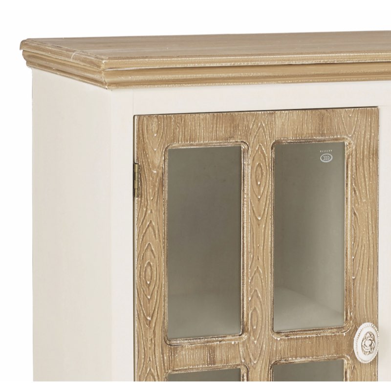 LPD Furniture Juliette Display Unit With Glass