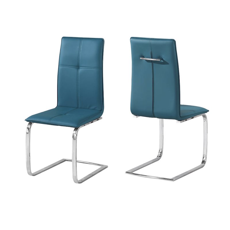 LPD Furniture Opus Teal Dining Chair (Pair)