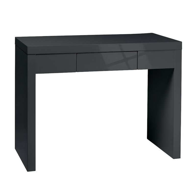 LPD Furniture Puro Desk/Dressing Table Charcoal