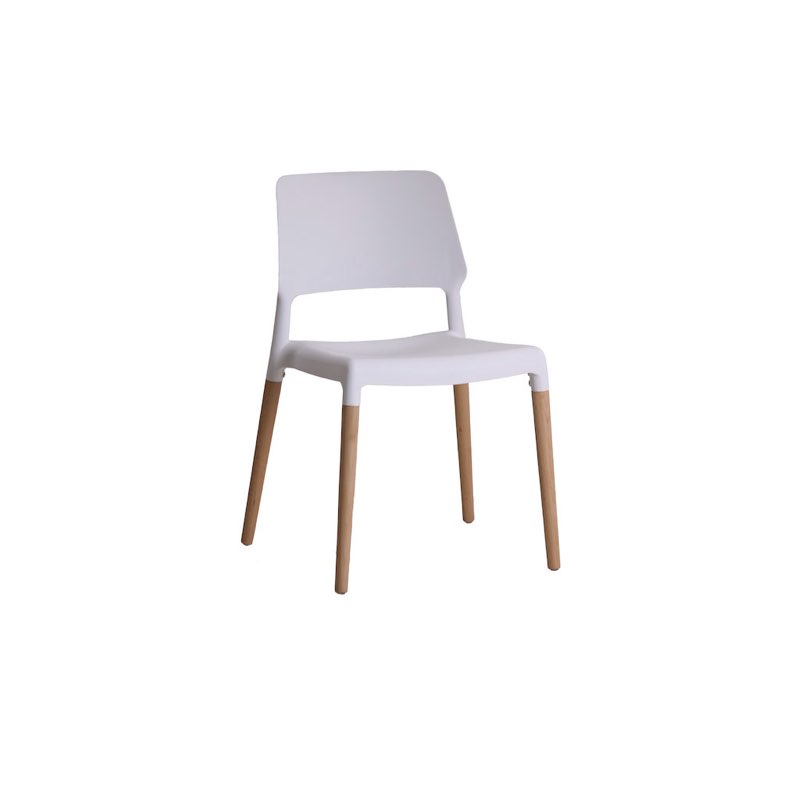 LPD Furniture Riva Chair White (Pair)