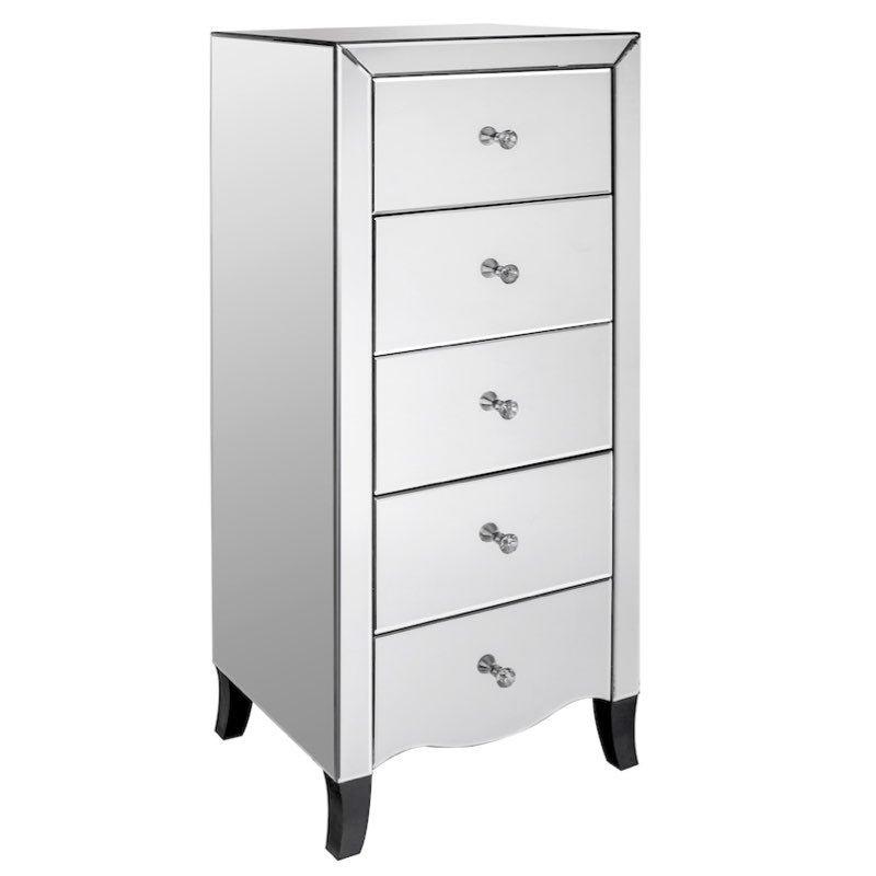 LPD Furniture Valentina 5 Drawer Chest Of Drawers