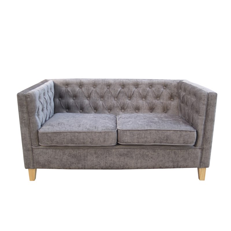LPD Furniture York Grey Slate Sofa