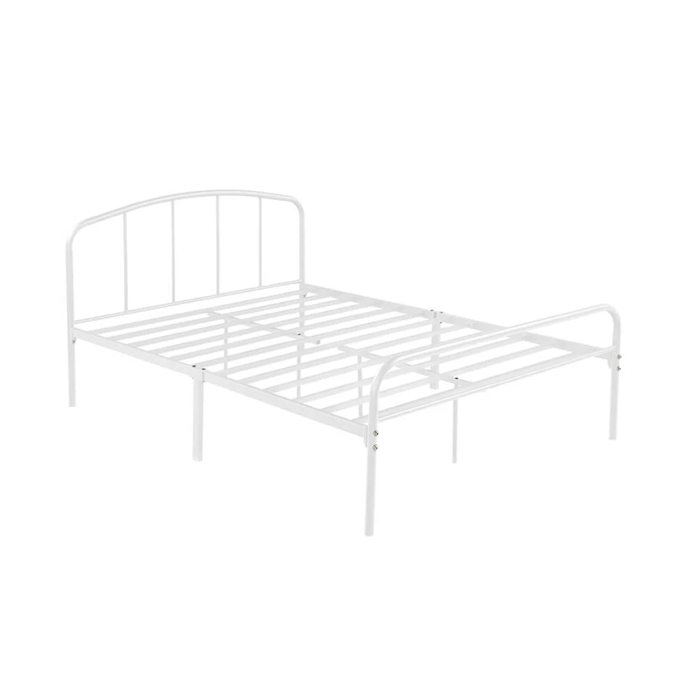 LPD Furniture Milton 4ft 6in Double Bed Frame, White