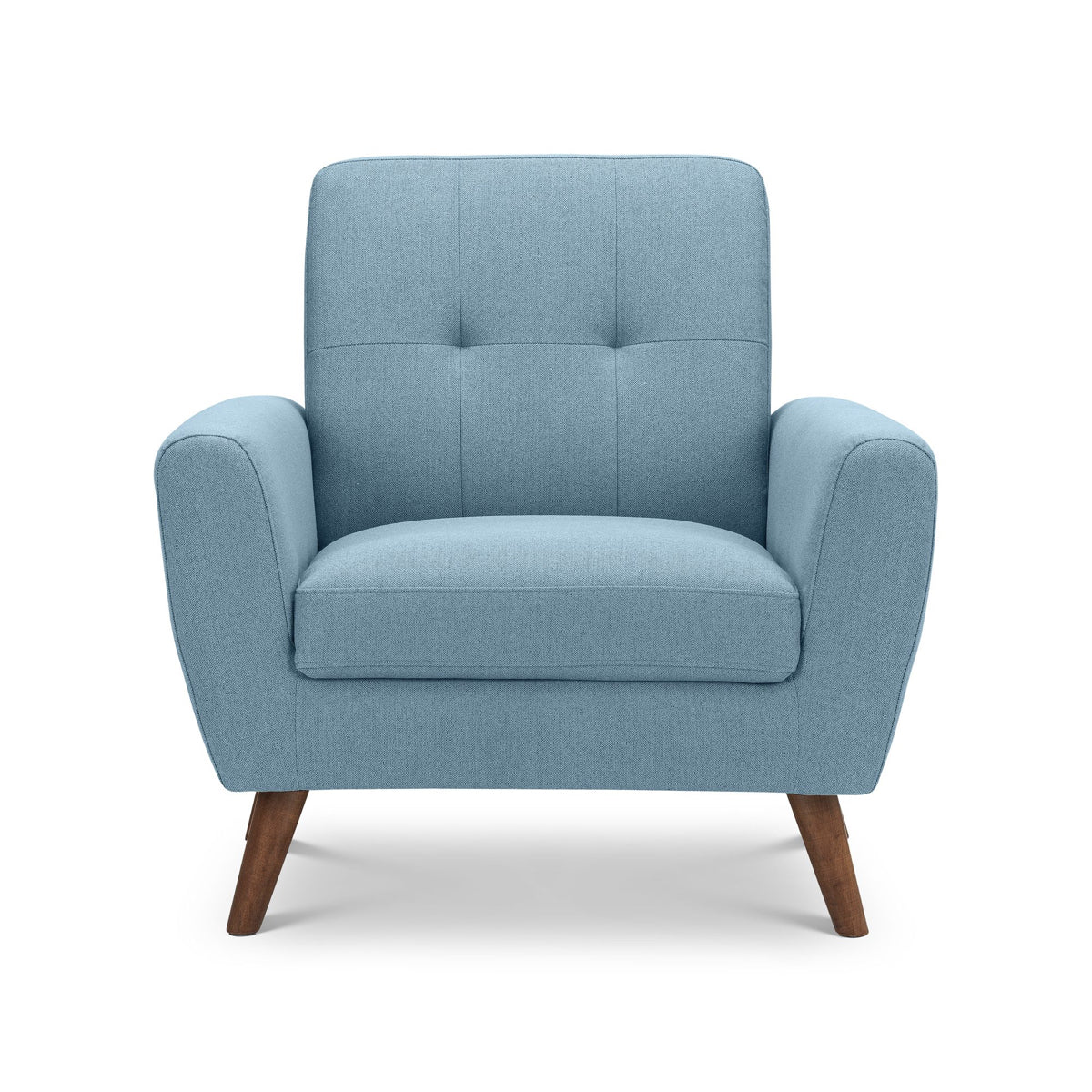 Julian Bowen, Monza Compact Retro Chair, Blue