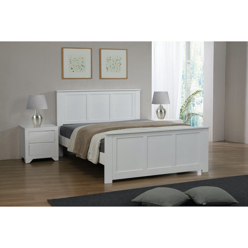 Heartlands Furniture Mali Single Bed White
