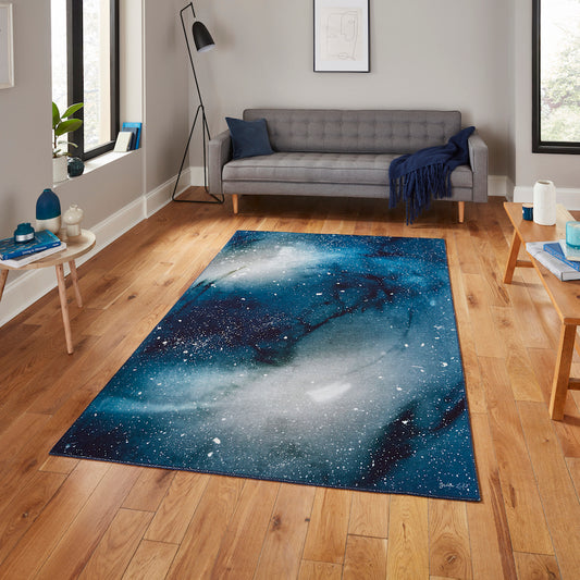Think Rugs Michelle Collins OS0078 Navy